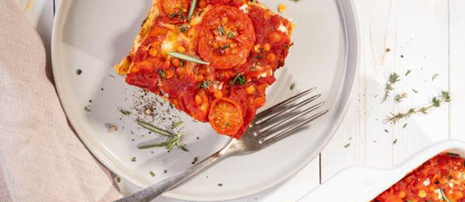 Red Lentil Lasagne Kikkoman