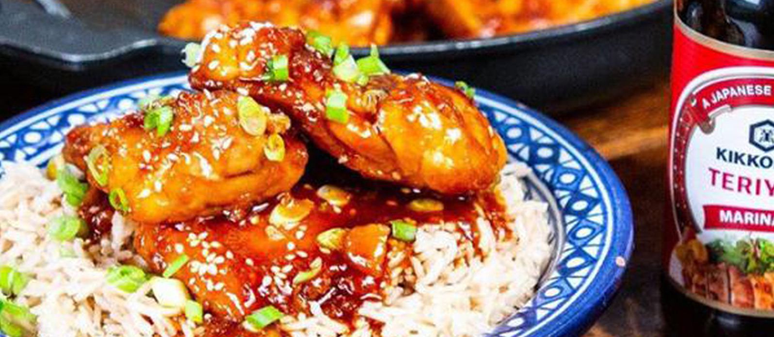 Spicy Teriyaki Chicken Thighs Recipe Kikkoman
